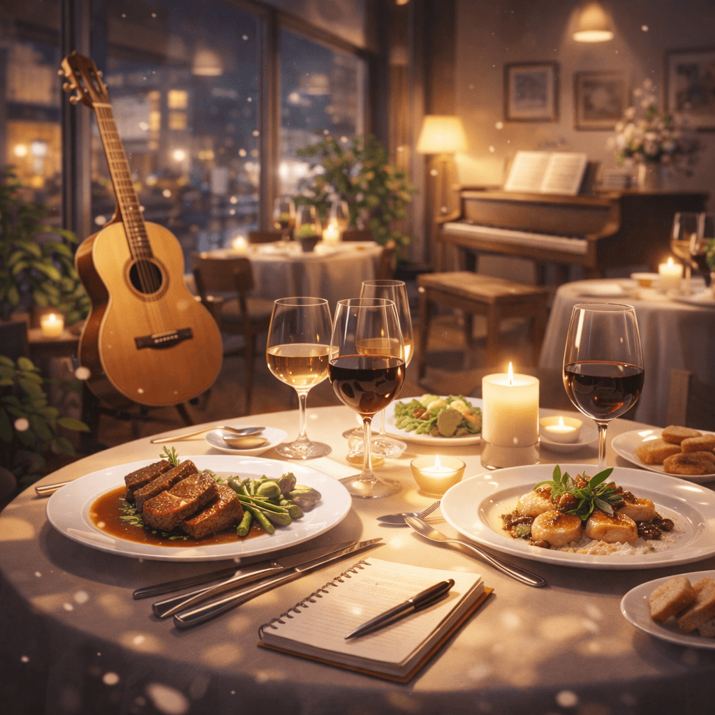 🍷美食のBGM